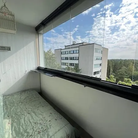 Renovated Studio With Spectacular Forest View Apartment Helsinki
